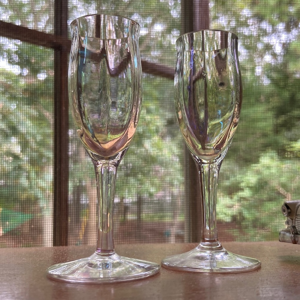 Set (2) Tiny Apertif glasses